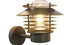 Llitt Stig Up Vägglykta E27 Antracit IP44* Vägglyktor