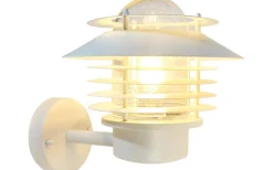 Vägglyktor<Llitt Stig Up Vägglykta E27 Vit IP44