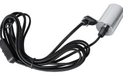 Stil Pendel E27 med 3,5m textilkabel Krom