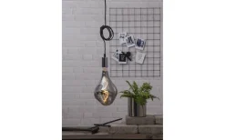 Stil Pendel E27 med 3,5m textilkabel Krom