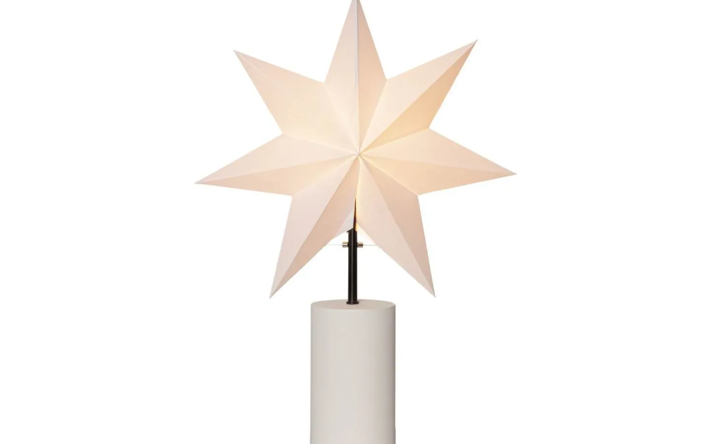 Star Trading Stila Bordslampa med Stjärna & Skärm* Julstjärnor På Fot|Bordslampor