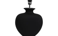 Hallbergs Stillness Lampfot 40cm Black Matted* Sovrum|Lampfötter