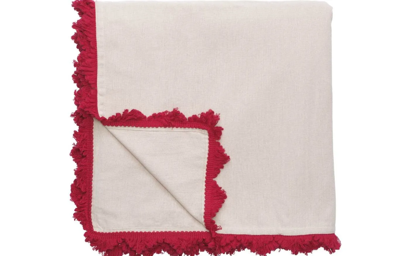 Stine Duk 145x280cm Röd