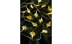 Batteri Julpynt Inomhus<Markslojd Stjärna Batteridriven Ljusslinga 1,9m 20 stjärnor