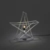 Konstsmide Stjärna Bordslampa 40cm Silver* Julpynt Inomhus
