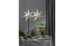 Star Trading Stjärna på fot Astro, Batteridriven 74cm Vit* Visa Alla Julstjärnor|Julstjärnor På Fot