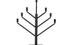Stockholm Adventsljusstake 66cm E14 Svart