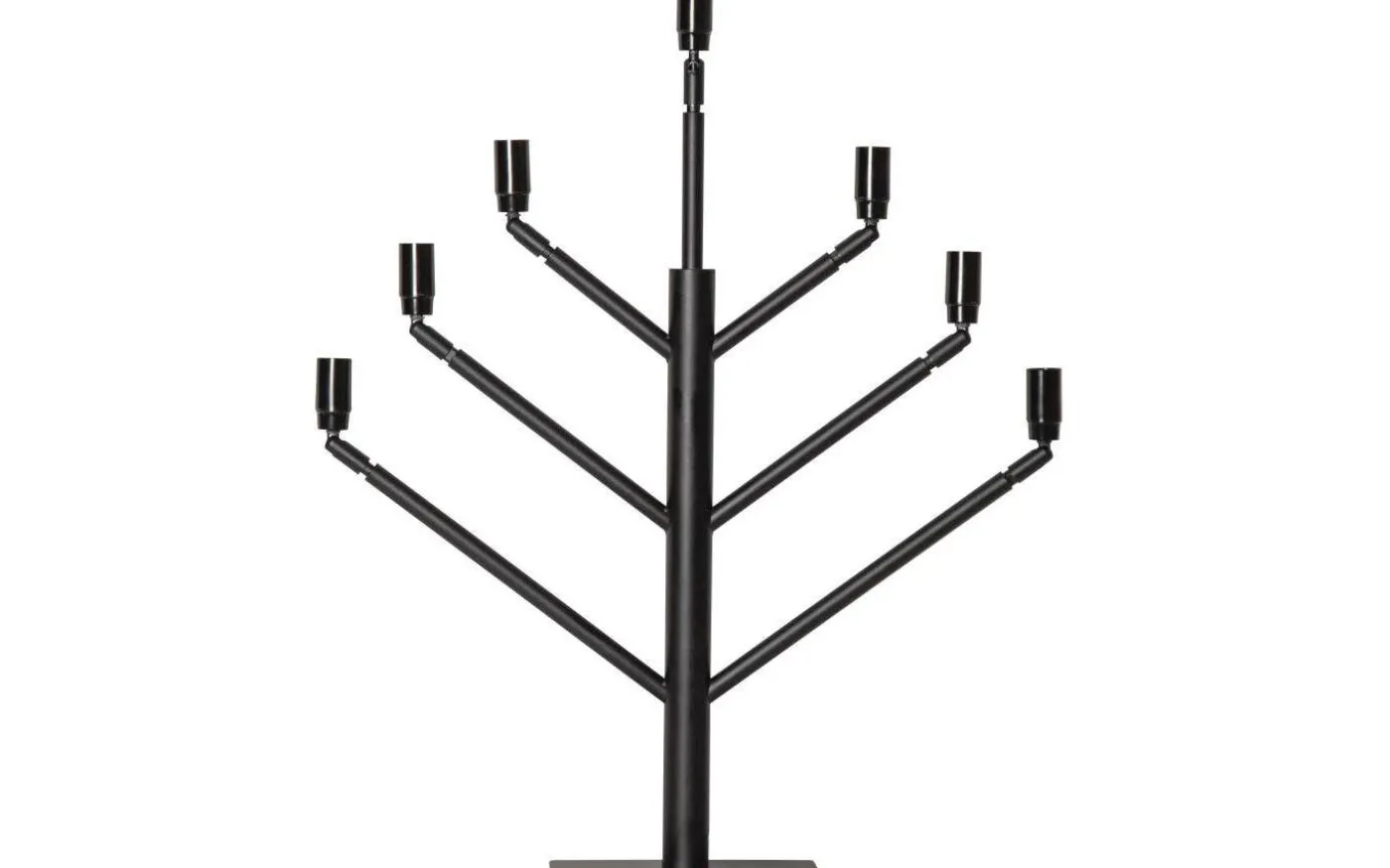 Stockholm Adventsljusstake 66cm E14 Svart