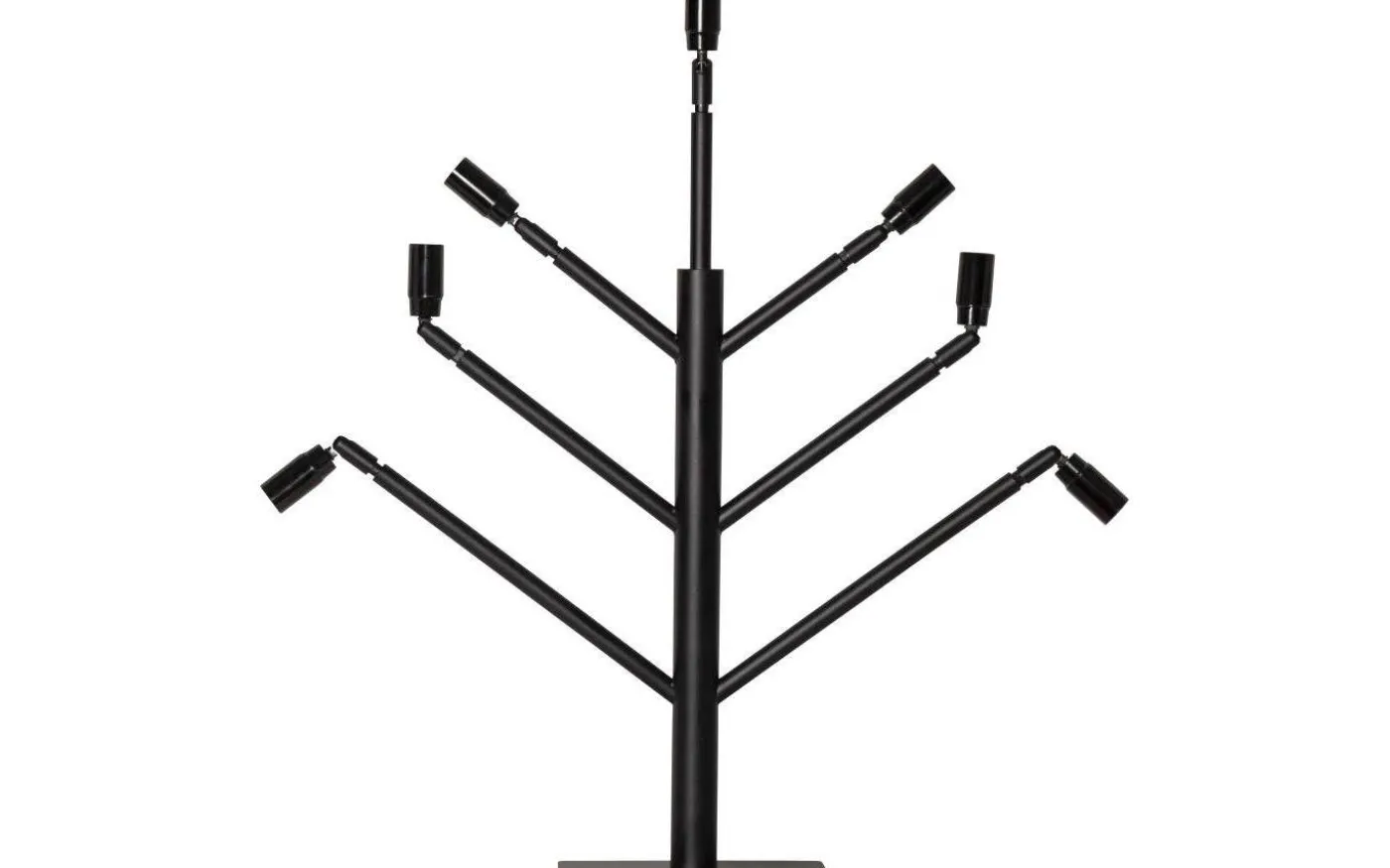 Stockholm Adventsljusstake 66cm E14 Svart