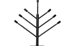 Stockholm Adventsljusstake 66cm E14 Svart