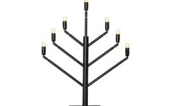 Stockholm Adventsljusstake 66cm E14 Svart