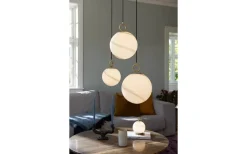 Stockholm Fönsterlampa Ø18cm Marble Grå