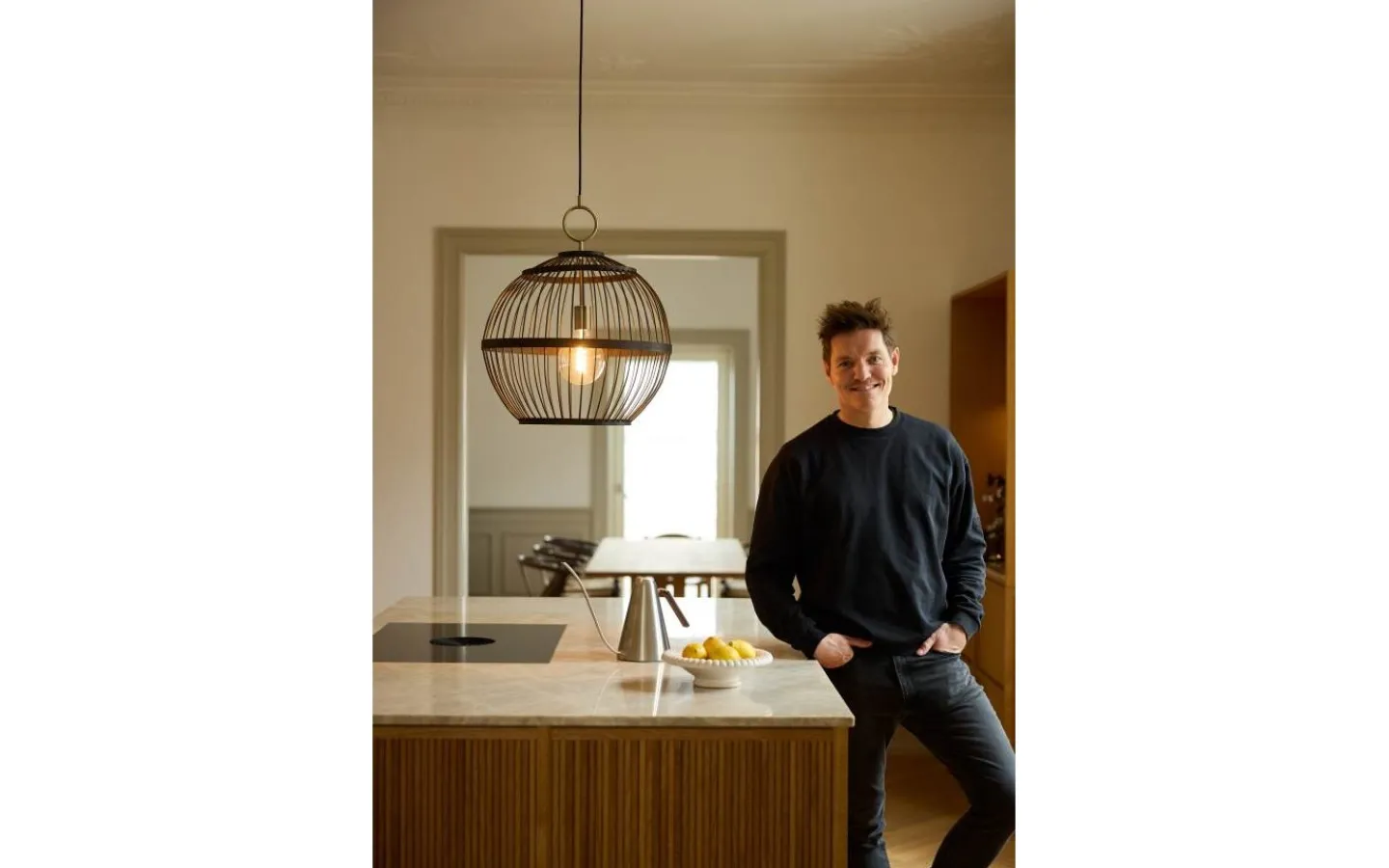 Halo Design Stockholm Nordic Edition Taklampa Ø50cm Black Oiled* Stora Taklampor Ø50-69 Cm