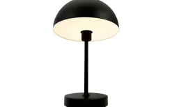 Dyberg Larsen Stockholm Uppladdningsbar Bordslampa 30cm Svart* Uppladdningsbara Lampor Inomhus