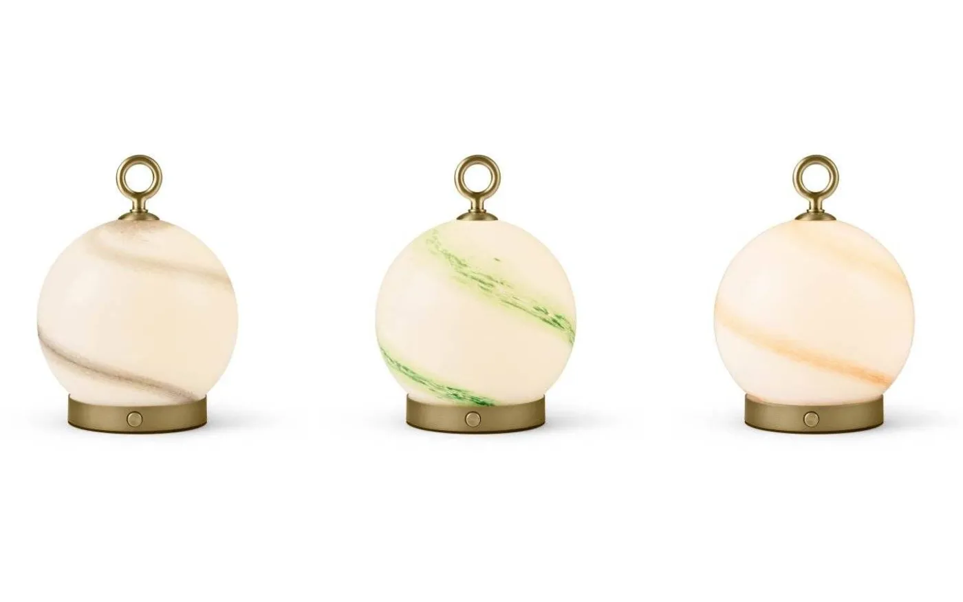 Stockholm Uppladdningsbar Bordslampa LED 3-Steg DIM Grå IP54