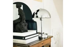 Uppladdningsbara Lampor Inomhus|Bordslampor<Dyberg Larsen Stockholm Uppladdningsbar Bordslampa 30cm LED 3000K 1,5W Krom