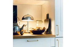 Uppladdningsbara Lampor Inomhus|Bordslampor<Dyberg Larsen Stockholm Uppladdningsbar Bordslampa 30cm LED 3000K 1,5W Krom