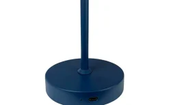 Stockholm Uppladdningsbar Bordslampa 30cm Indigo Blå