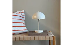Uppladdningsbara Lampor Inomhus<Dyberg Larsen Stockholm Uppladdningsbar Bordslampa 30cm Pärlvit