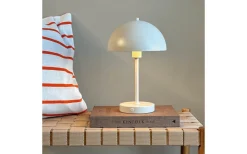 Uppladdningsbara Lampor Inomhus<Dyberg Larsen Stockholm Uppladdningsbar Bordslampa 30cm Pärlvit