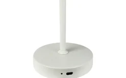 Uppladdningsbara Lampor Inomhus<Dyberg Larsen Stockholm Uppladdningsbar Bordslampa 30cm Pärlvit