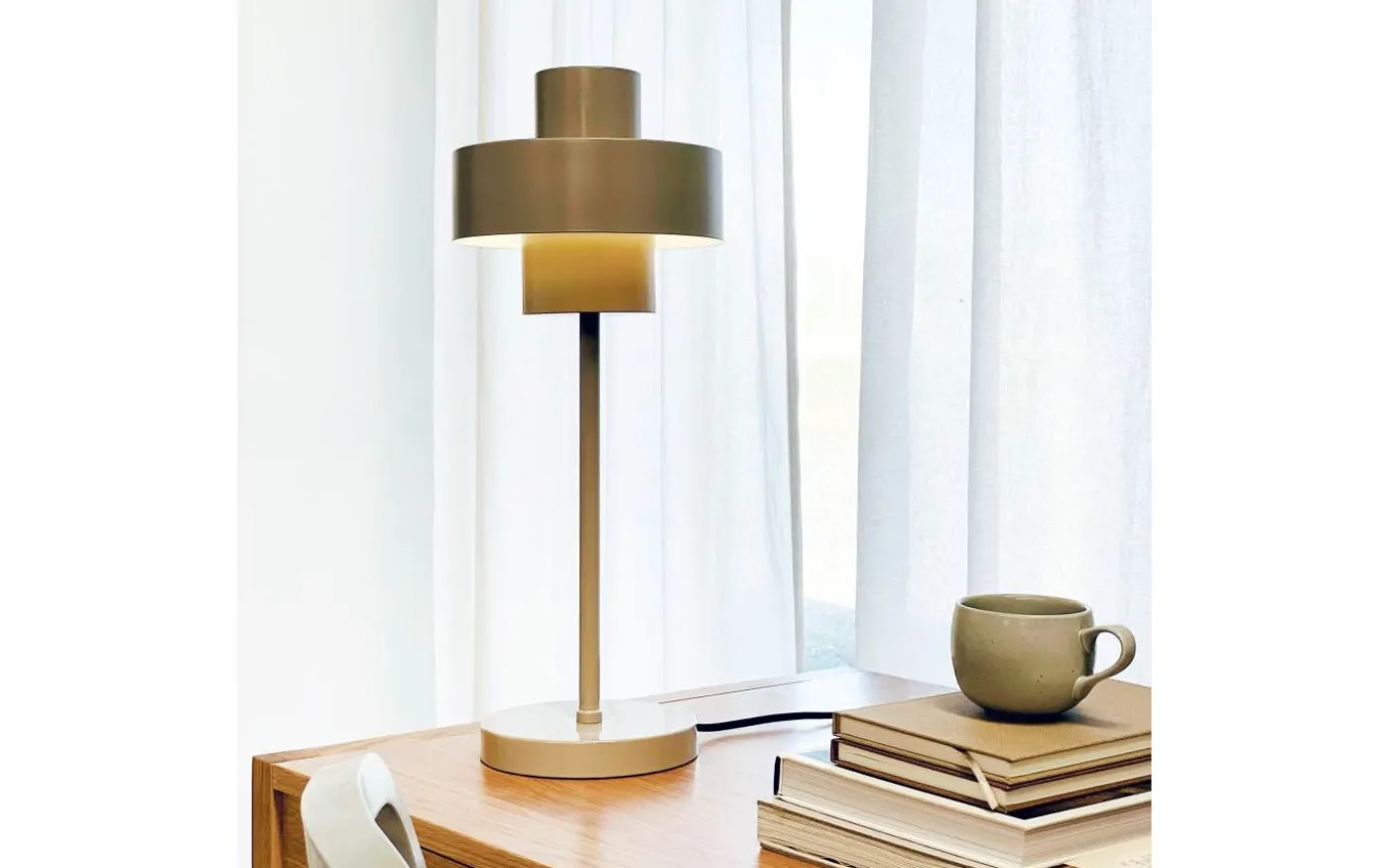 Stoke Bordslampa 49,5cm Grå