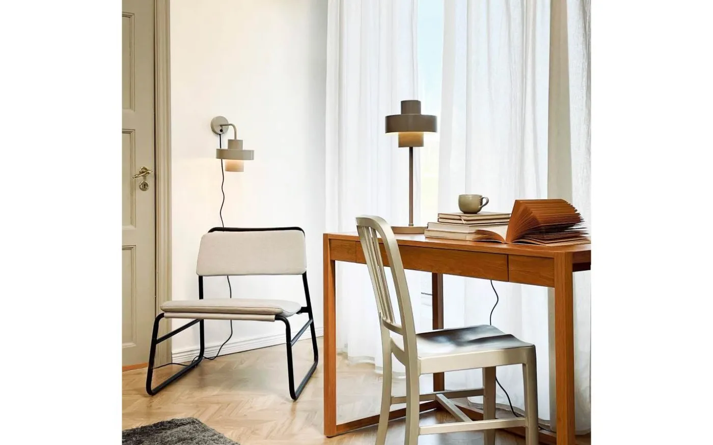 Stoke Bordslampa 49,5cm Grå