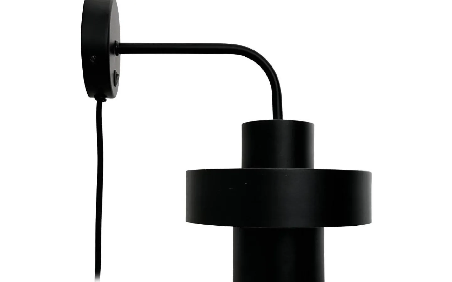 Lampetter|Läslampor<Dyberg Larsen Stoke Vägglampa Svart