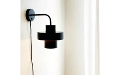 Lampetter|Läslampor<Dyberg Larsen Stoke Vägglampa Svart