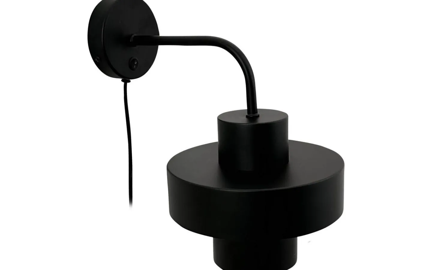 Lampetter|Läslampor<Dyberg Larsen Stoke Vägglampa Svart