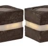 Visa Alla Solcellslampor<Star Trading Stonecube Solcellslampa 8,5cm 2-Pack Grå