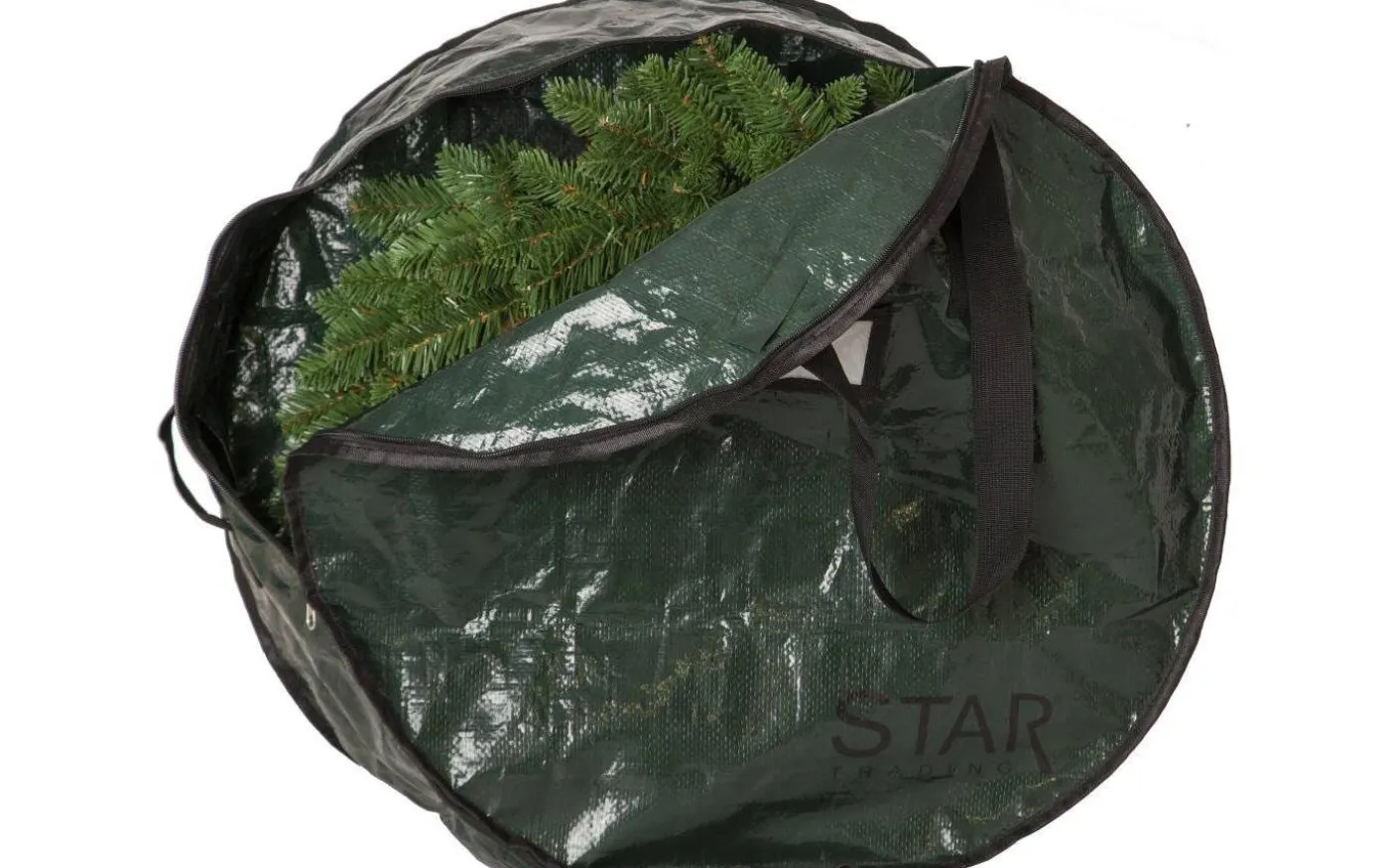 Storage Bag till Julstjärnor eller Kransar 60cm Grön