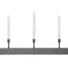 Visa Alla Adventsljusstakar|Adventsljusstakar 31-60 Cm<Star Trading Storm Ljusstake LED Grå 35cm