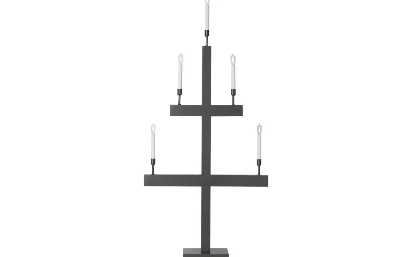 Storm Ljusstake LED Mörkgrå 118cm