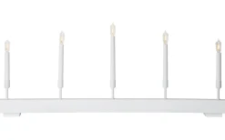 Star Trading Storm Ljusstake LED Vit 35cm* Visa Alla Adventsljusstakar|Adventsljusstakar 31-60 Cm