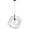 Straiton Taklampa 52cm Svart