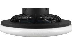 Reality Stralsund Takfläkt 49cm LED mattsvart stjärnljus* Takfläktar