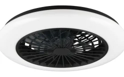 Reality Stralsund Takfläkt 49cm LED mattsvart stjärnljus* Takfläktar