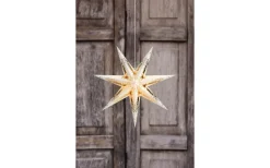 Visa Alla Julstjärnor|Julstjärnor Med Sladd<Markslojd Strauss Stjärna 75cm Vit/Guld
