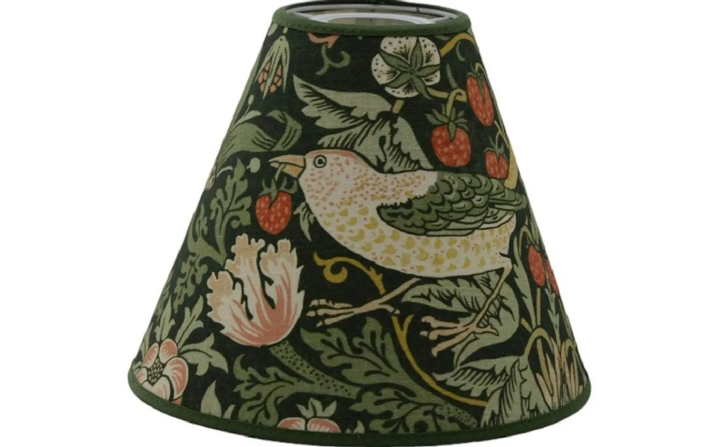 Toppringsskärmar<Hallbergs Strawberry Thief Toppringsskärm Ø22cm Nettle William Morris