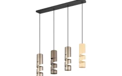 Avlånga Taklampor<Trio Lighting Stream Takpendel 4-delad GU10 flerfärgad