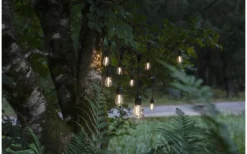 Partyslingor Utomhus 230V|Partyslingor Utomhus 230V<Star Trading String Ljusslinga 3,6m 10L Svart IP44