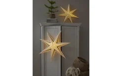 Stripe Julstjärna 77cm Vit/Grön