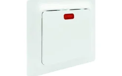 Strömbrytare GAMMA, 1-pol/trapp, med glimlampa