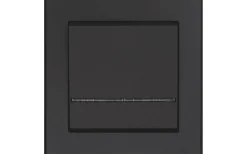 Malmbergs Strömbrytare Optima Kontroll 1-pol Svart* Strömbrytare & Vägguttag