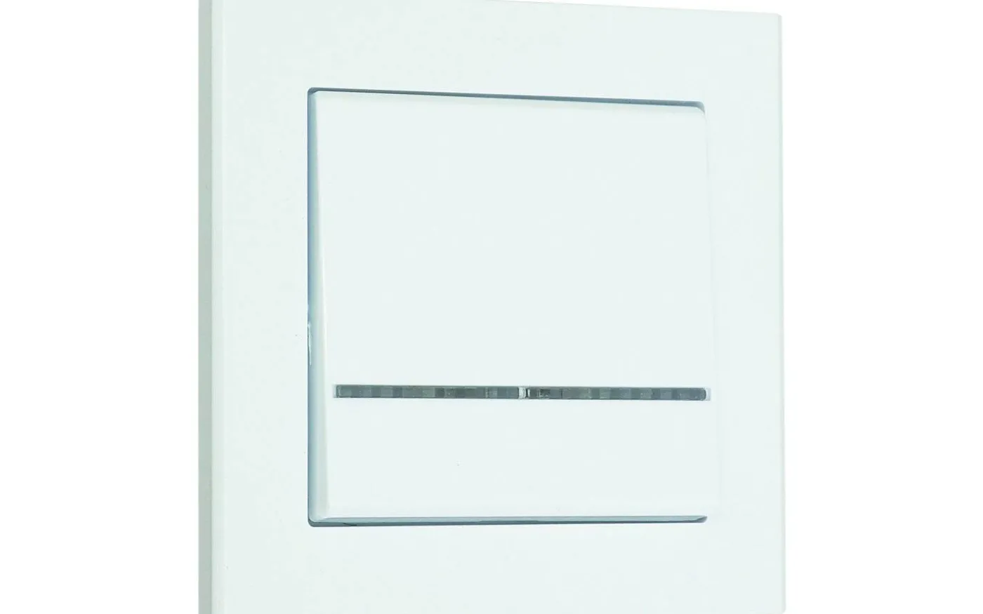 Strömbrytare Optima, Kontroll 1-pol, Med glimlampa