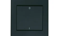 Malmbergs Strömbrytare Optima 2-pol Svart* Strömbrytare & Vägguttag