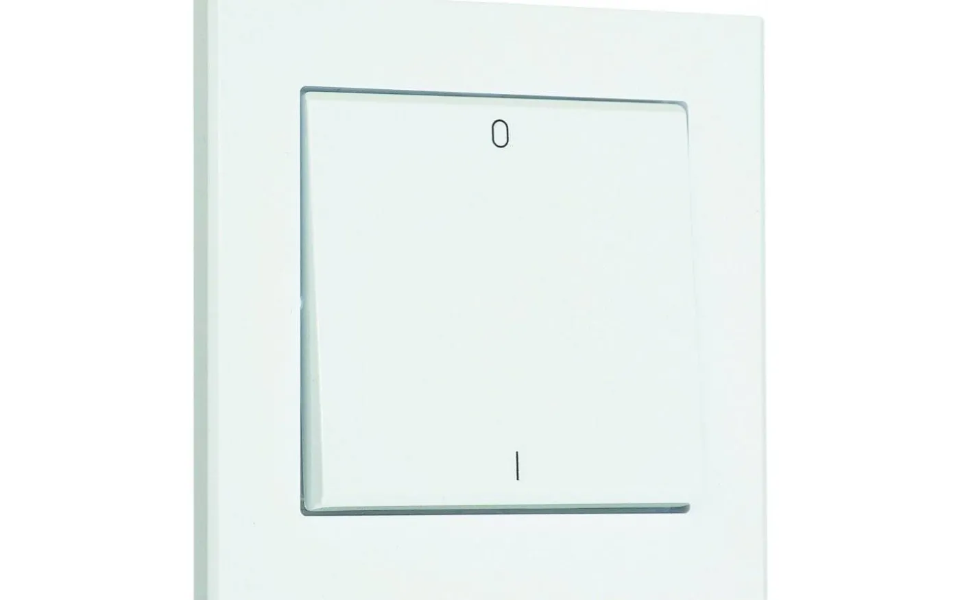 Strömbrytare Optima, 2-pol, Vit, Skruvanslutning
