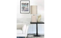 Stucco Lampfot 48cm Griege