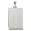 Hallbergs Stucco Lampfot 48cm Matt Vit* Vardagsrum|Sovrum